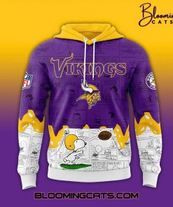 Minnesota Vikings 75th Anniversary of Peanuts Limited Edition Hoodie