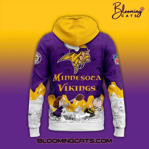 Minnesota Vikings 75th Anniversary of Peanuts Limited Edition Hoodie