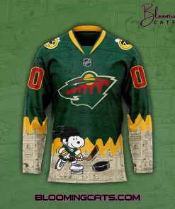 Minnesota Wild 75th Anniversary of Peanuts Jersey