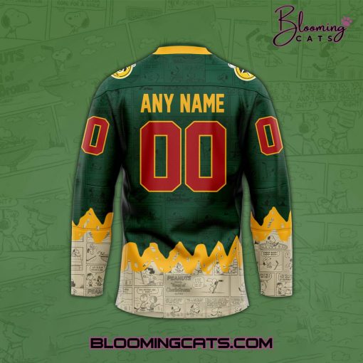 Minnesota Wild 75th Anniversary of Peanuts Jersey