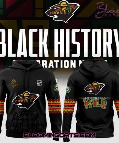 Minnesota Wild “Black History Celebration” Limited Edition Hoodie