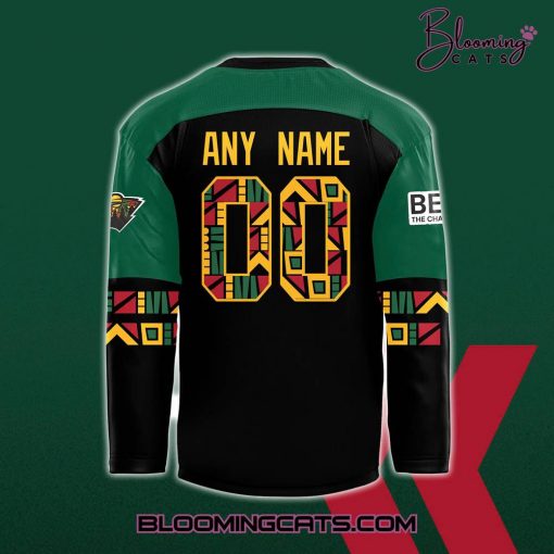 Minnesota Wild “Black History Celebration Ticket Pack” Limited Edition Jersey