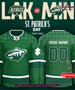 Minnesota Wild “St. Patricks Day” Limited Edition Jersey