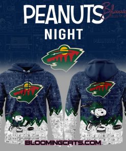 Minnesota Wild x Pirates Anniversary of Peanuts Hoodie