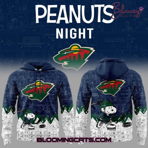 Minnesota Wild x Pirates Anniversary of Peanuts Hoodie