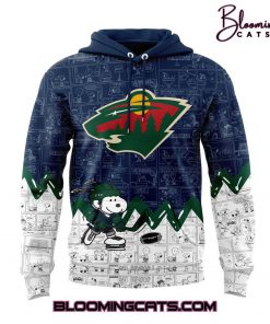 Minnesota Wild x Pirates Anniversary of Peanuts Hoodie