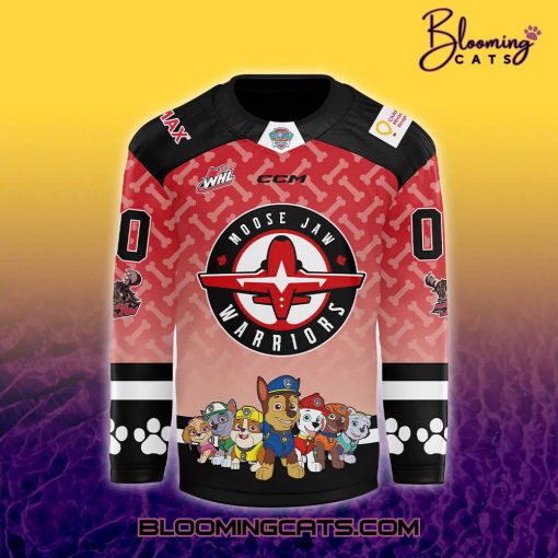 Moose Jaw Warriors x Nickelodeon Nights 2025 Limited Edition Jersey