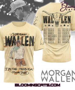 Morgan Wallen “I’m The Problem” Tour 2025 Limited Edition Shirt