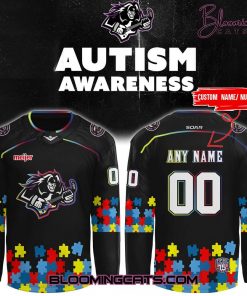 Motor City Rockers x Austism Awareness 2025 Limited Edition Hockey Jersey