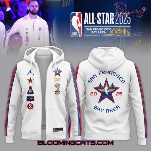 NBA All-Star 2025 San Francisco Bay Area Limited Edition Zip Hoodie