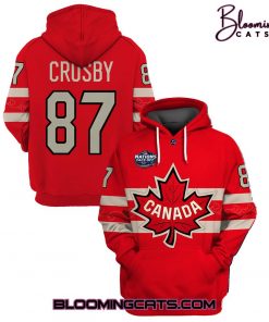 NHL 4 Nations Face-Off Team Canada Sidney Crosby Youth Hoodie