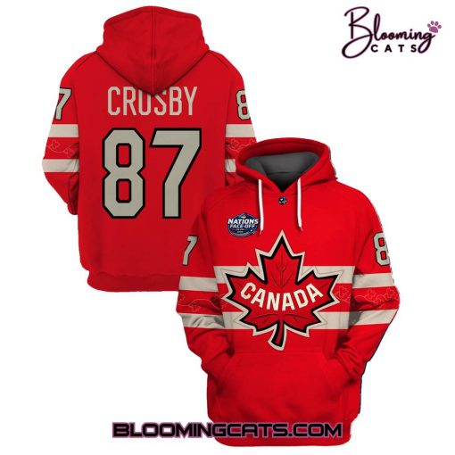 NHL 4 Nations Face-Off Team Canada Sidney Crosby Youth Hoodie