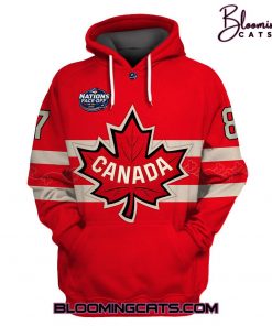 NHL 4 Nations Face-Off Team Canada Sidney Crosby Youth Hoodie