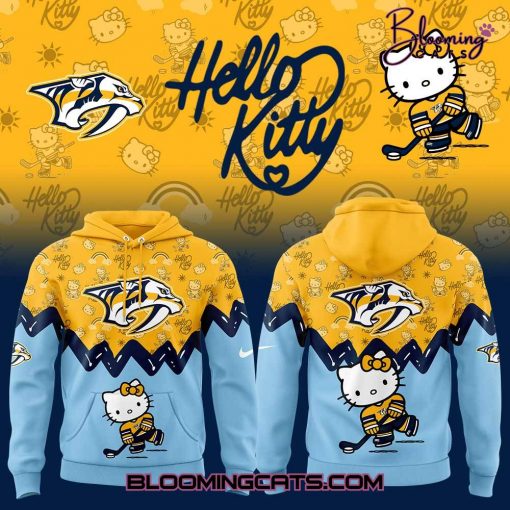 Nashville Predators x Hello Kitty 2025 New Hoodie