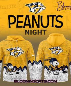 Nashville Predators x Pirates Anniversary of Peanuts Hoodie