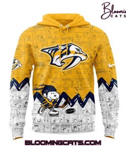 Nashville Predators x Pirates Anniversary of Peanuts Hoodie