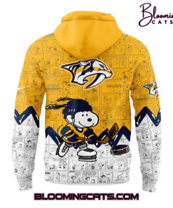 Nashville Predators x Pirates Anniversary of Peanuts Hoodie