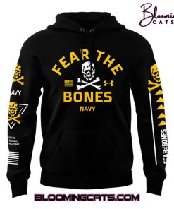 Navy Midshipmen Angel Of Death Jolly Rogers 2024 Black Hoodie