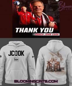 Nebraska Volleyball 2025 “Thanks Coach John Cook” Limited Edition Hoodie