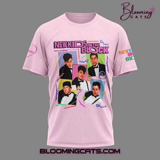 New Kids On The Block New 2025 Pink T-shirt