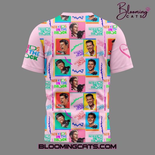 New Kids On The Block New 2025 Pink T-shirt