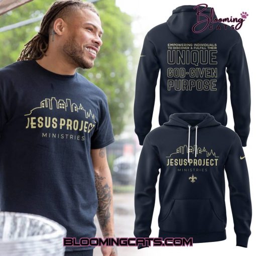 New Orleans Saints x Jesus Project Limited Edition 2025 Hoodie