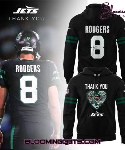 New York Jets 2025 “Thank You, Rodgers” Limited Edition Hoodie