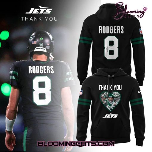 New York Jets 2025 “Thank You, Rodgers” Limited Edition Hoodie