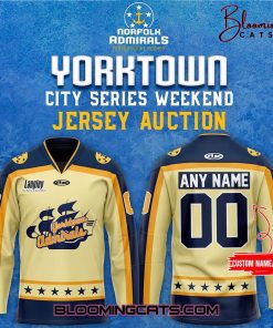 Norfolk Admirals x Yorktown City Series Jersey