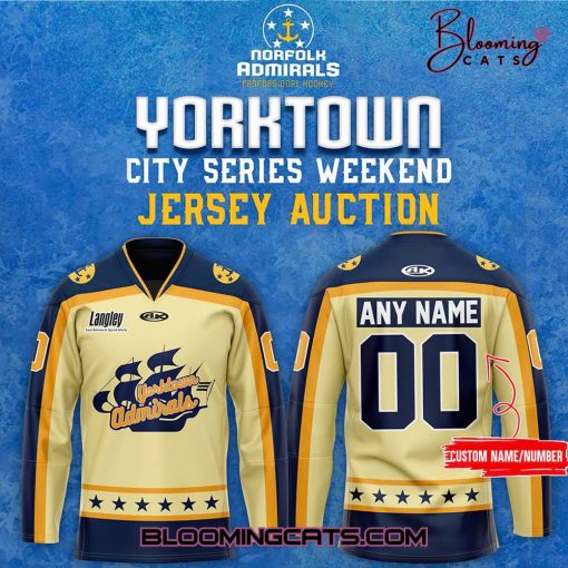 Norfolk Admirals x Yorktown City Series Jersey