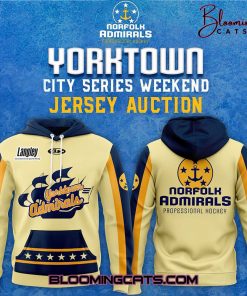 Norfolk Admirals x Yorktown City Series Jersey Hoodie