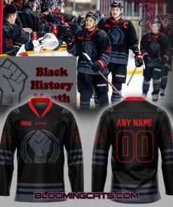 Owen Sound Attack Black History Month 24-25 Limited Edition Jersey