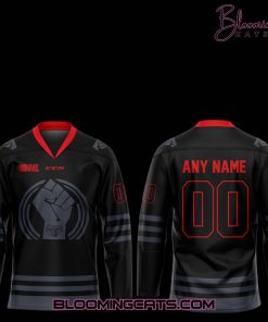 Owen Sound Attack Black History Month 24-25 Limited Edition Jersey