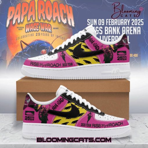 Papa Roach “Rise of the Roach 2025 Tour” Air Force 1 Sneaker