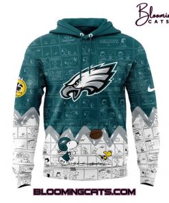 Philadelphia Eagles 75th Anniversary of Peanuts Hoodie