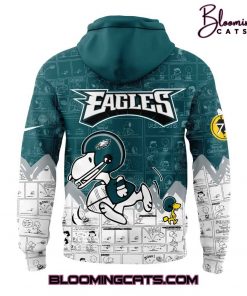 Philadelphia Eagles 75th Anniversary of Peanuts Hoodie