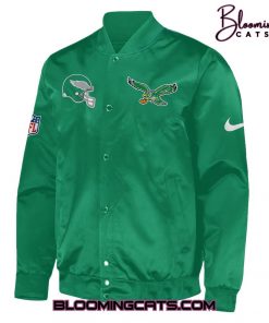 Philadelphia Eagles Bright It Black Limited Edition Bomber Jacket