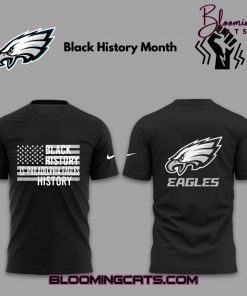 Philadelphia Eagles “Celebrate Black History Month 2025” T-shirt