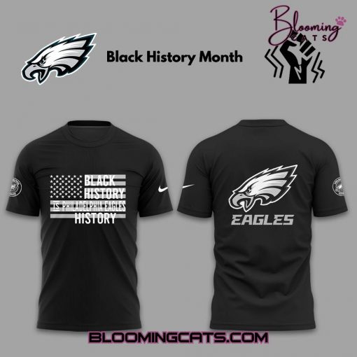 Philadelphia Eagles “Celebrate Black History Month 2025” T-shirt