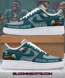 Philadelphia Eagles Champions Super Bowl 2025 Air Force 1 Sneaker