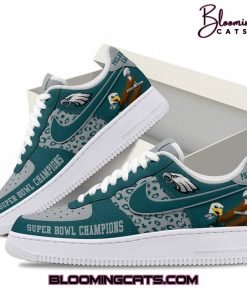 Philadelphia Eagles Champions Super Bowl 2025 Air Force 1 Sneaker