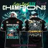 Philadelphia Eagles Champions Super Bowl 2025 Signature All Team T-shirt