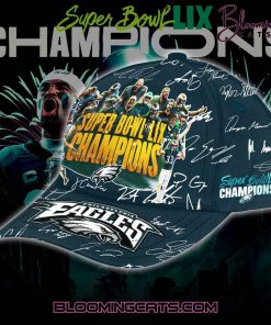 Philadelphia Eagles Champions Super Bowl 2025 Signature All Team Classic Cap