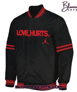 Philadelphia Eagles “Love Hurts” Limited Edition Black Bomber Jacket