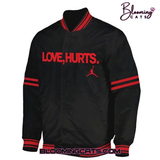 Philadelphia Eagles “Love Hurts” Limited Edition Black Bomber Jacket