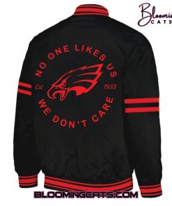 Philadelphia Eagles Love Hurts Limited Edition Black Bomber Jacket