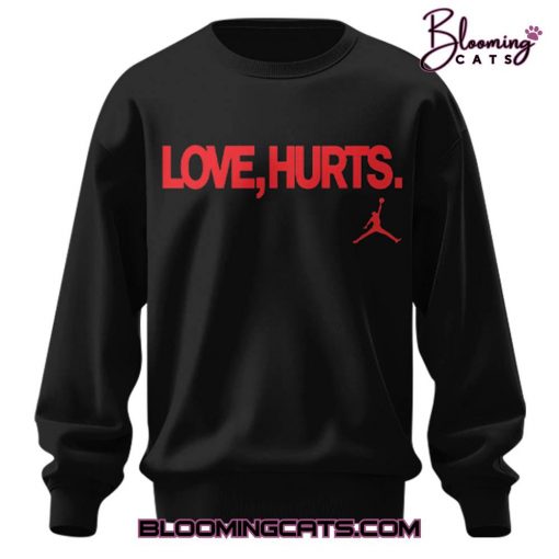 Philadelphia Eagles “Love Hurts” Limited Edition Black Sweatshirt