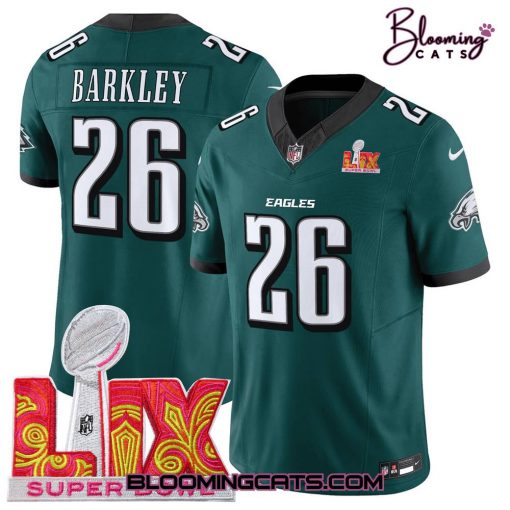 Philadelphia Eagles NFL Super Bowl LIX 2025 Limited Edition Football Jersey