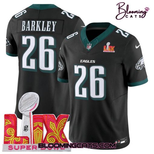 Philadelphia Eagles NFL Super Bowl LIX 2025 Limited Edition Football Jersey