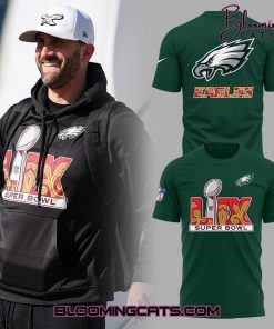 Philadelphia Eagles NFL Super Bowl LIX 2025 Limited Edition Green T-shirt